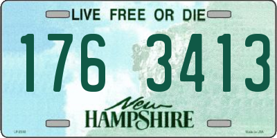 NH license plate 1763413