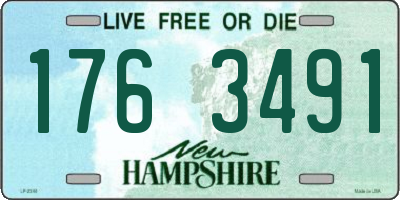 NH license plate 1763491