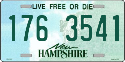 NH license plate 1763541