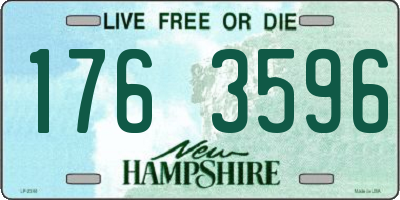 NH license plate 1763596
