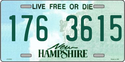 NH license plate 1763615