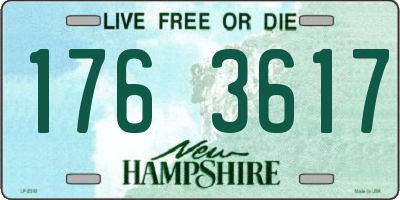 NH license plate 1763617