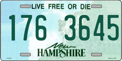 NH license plate 1763645