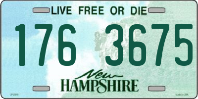 NH license plate 1763675