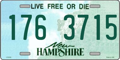 NH license plate 1763715