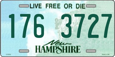 NH license plate 1763727