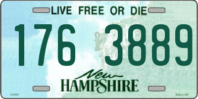 NH license plate 1763889