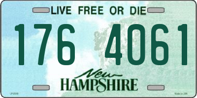 NH license plate 1764061