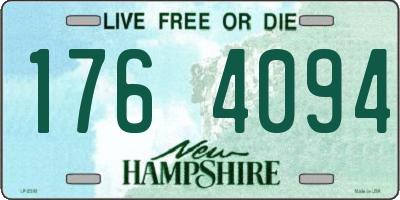 NH license plate 1764094
