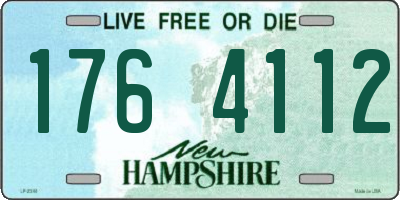 NH license plate 1764112