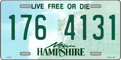 NH license plate 1764131