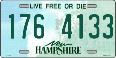 NH license plate 1764133