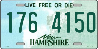 NH license plate 1764150