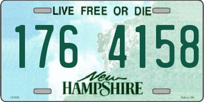 NH license plate 1764158