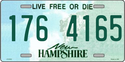 NH license plate 1764165
