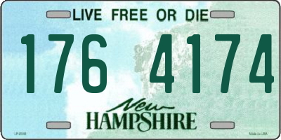 NH license plate 1764174