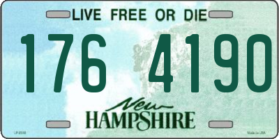 NH license plate 1764190
