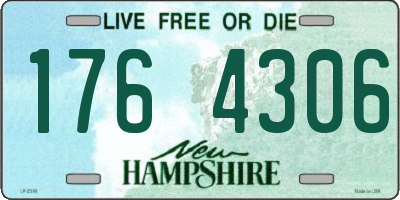 NH license plate 1764306