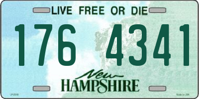 NH license plate 1764341