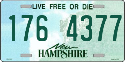 NH license plate 1764377