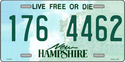 NH license plate 1764462