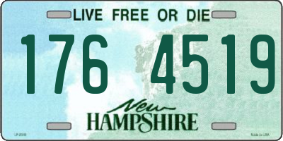 NH license plate 1764519
