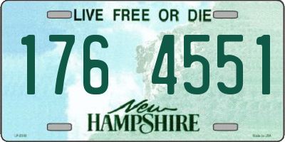 NH license plate 1764551