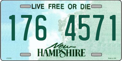 NH license plate 1764571