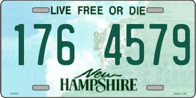 NH license plate 1764579