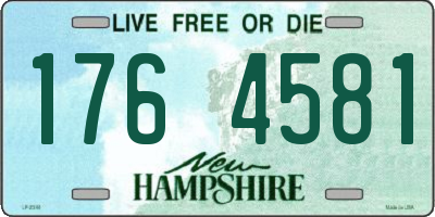 NH license plate 1764581