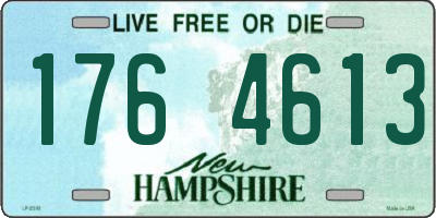 NH license plate 1764613