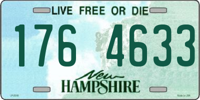 NH license plate 1764633