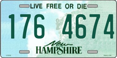 NH license plate 1764674