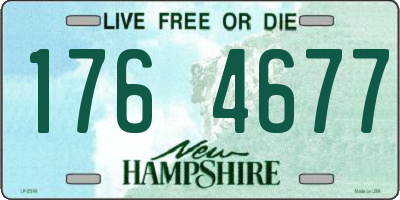 NH license plate 1764677