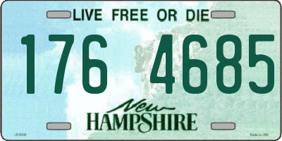 NH license plate 1764685