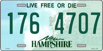 NH license plate 1764707
