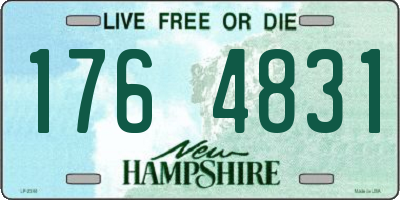 NH license plate 1764831