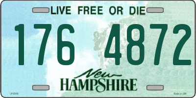 NH license plate 1764872