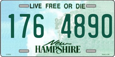 NH license plate 1764890