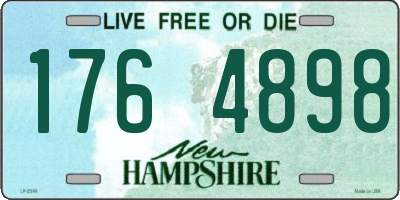 NH license plate 1764898
