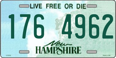 NH license plate 1764962