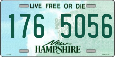 NH license plate 1765056