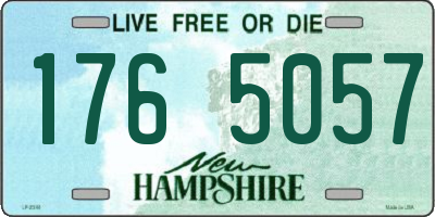 NH license plate 1765057