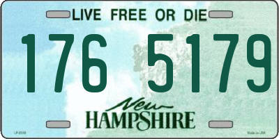 NH license plate 1765179
