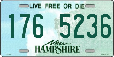 NH license plate 1765236