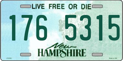 NH license plate 1765315