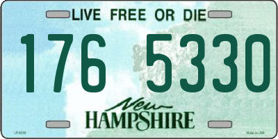 NH license plate 1765330