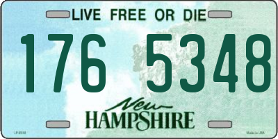 NH license plate 1765348