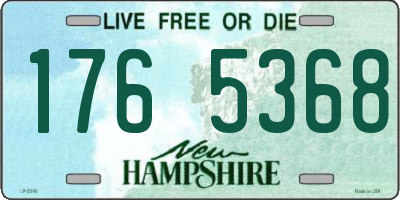 NH license plate 1765368