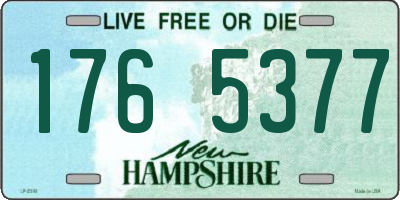 NH license plate 1765377